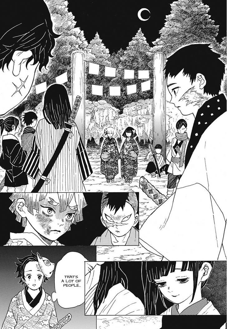 Demon Slayer Manga Chapter 6 page 7 - A Mountain of Hands