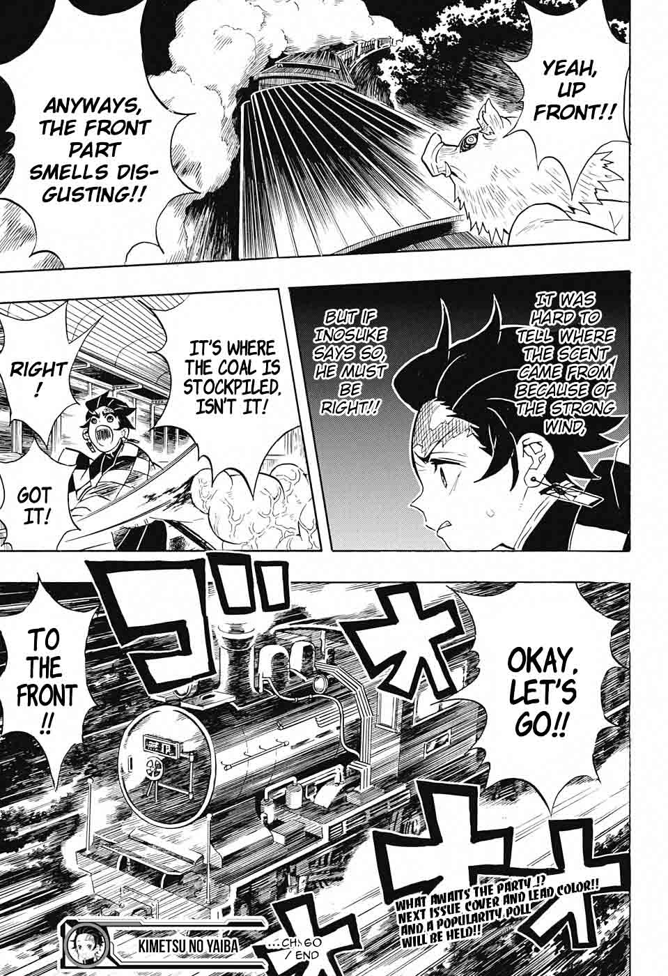 Demon Slayer Manga Chapter 60 page 19 - Defending 200 People