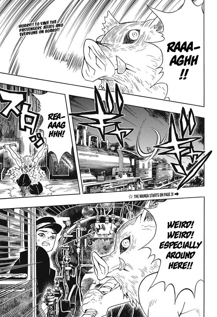 Demon Slayer Manga Chapter 61 page 4 - Trading Blows at Close Quarters