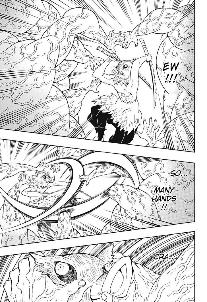 Demon Slayer Manga Chapter 61 page 6 - Trading Blows at Close Quarters