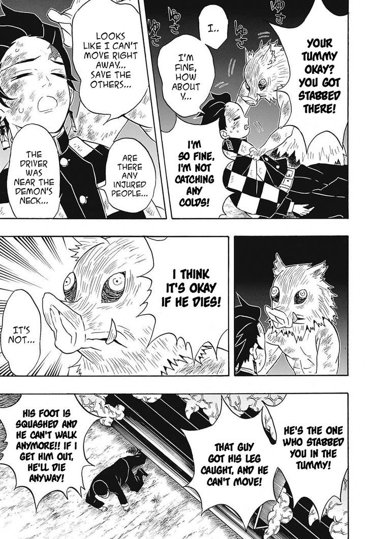 Demon Slayer Manga Chapter 62 page 7 - Ending in a Dream