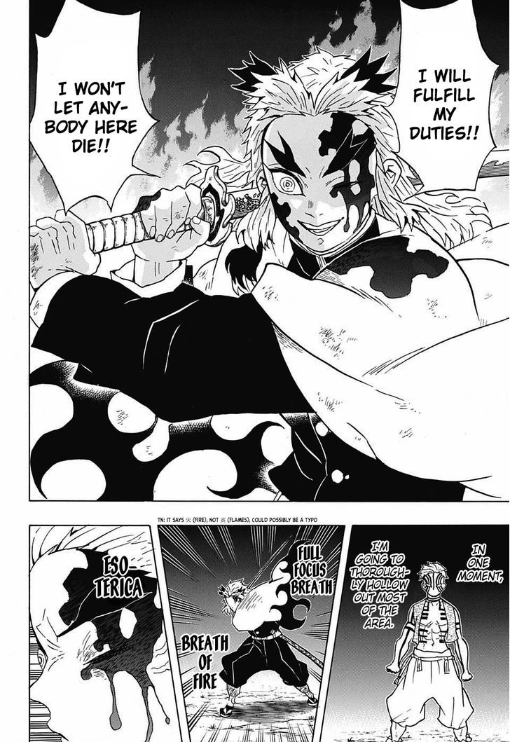 Demon Slayer Manga Chapter 64 page 6 - The Strength of the Hashira