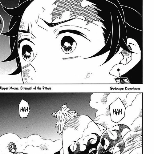 Demon Slayer Manga Chapter 64 (The Strength of the Hashira) cover