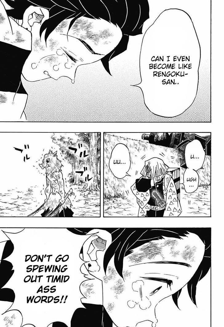 Demon Slayer Manga Chapter 66 page 13 - Scattering into Dawn