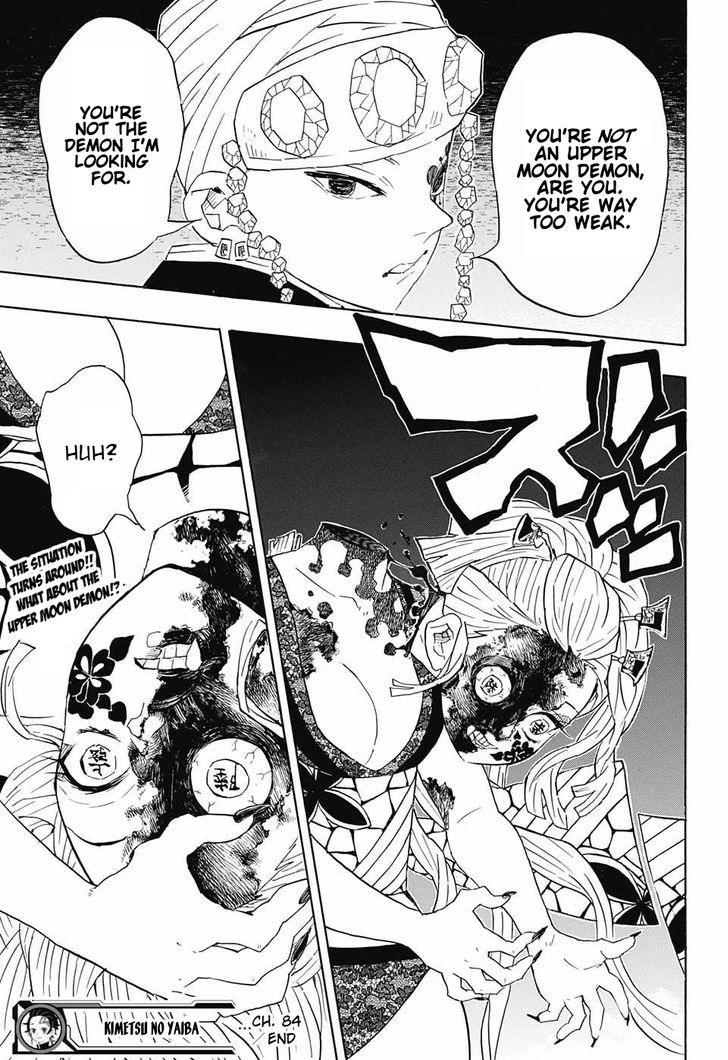 Demon Slayer Manga Chapter 84 page 19 - What is Important