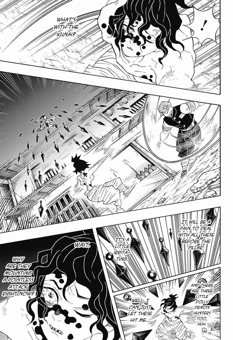 Demon Slayer Manga Chapter 89 page 15 - A Close Fight