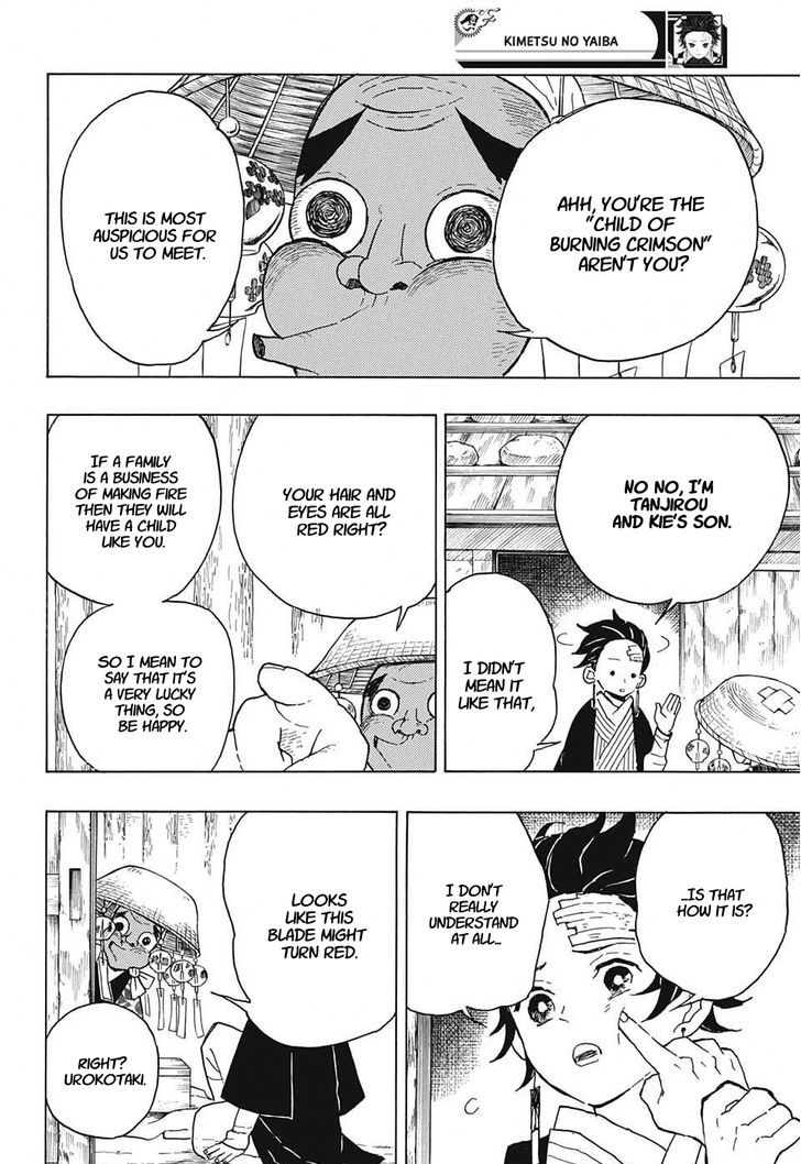 Demon Slayer Manga Chapter 9 page 14 - Welcome Back