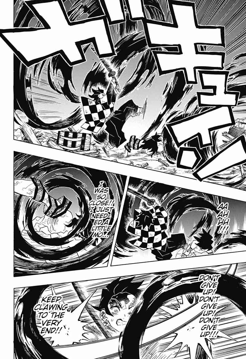 Demon Slayer Manga Chapter 93 page 12 - Never Give Up