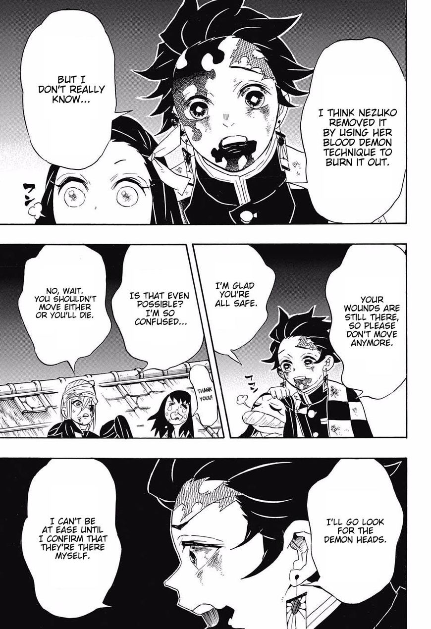 Demon Slayer Manga Chapter 95 page 15 - Final Moments