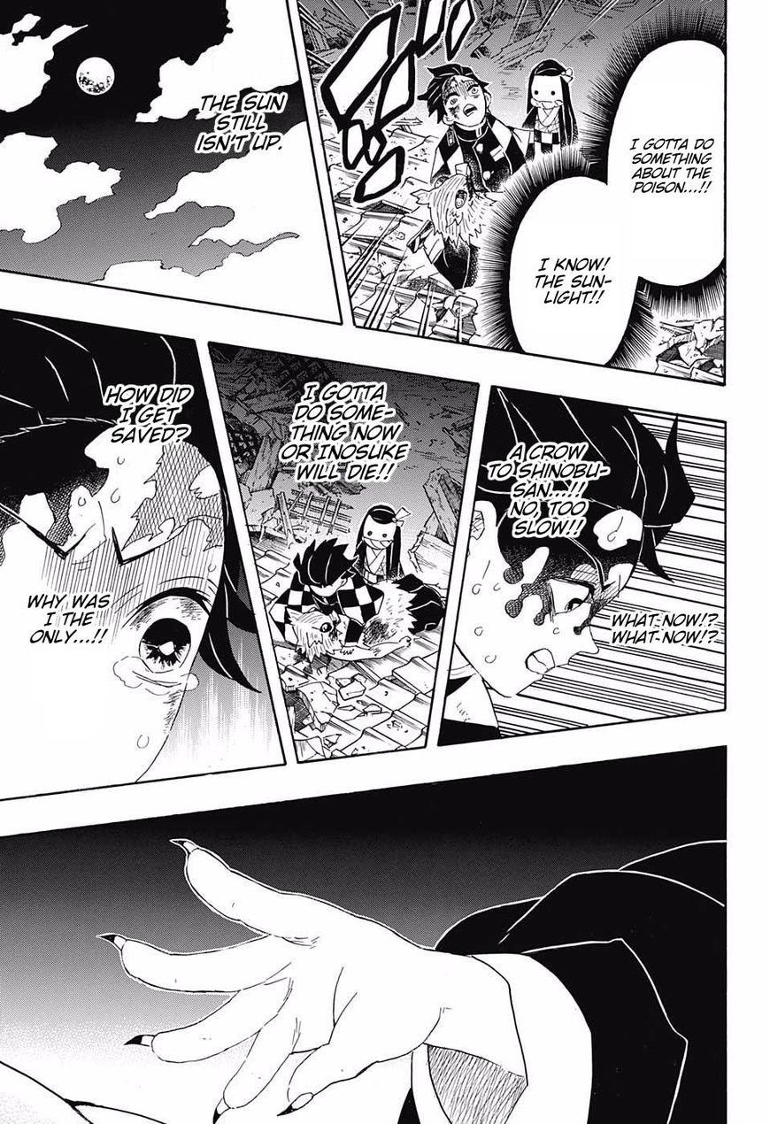 Demon Slayer Manga Chapter 95 page 7 - Final Moments