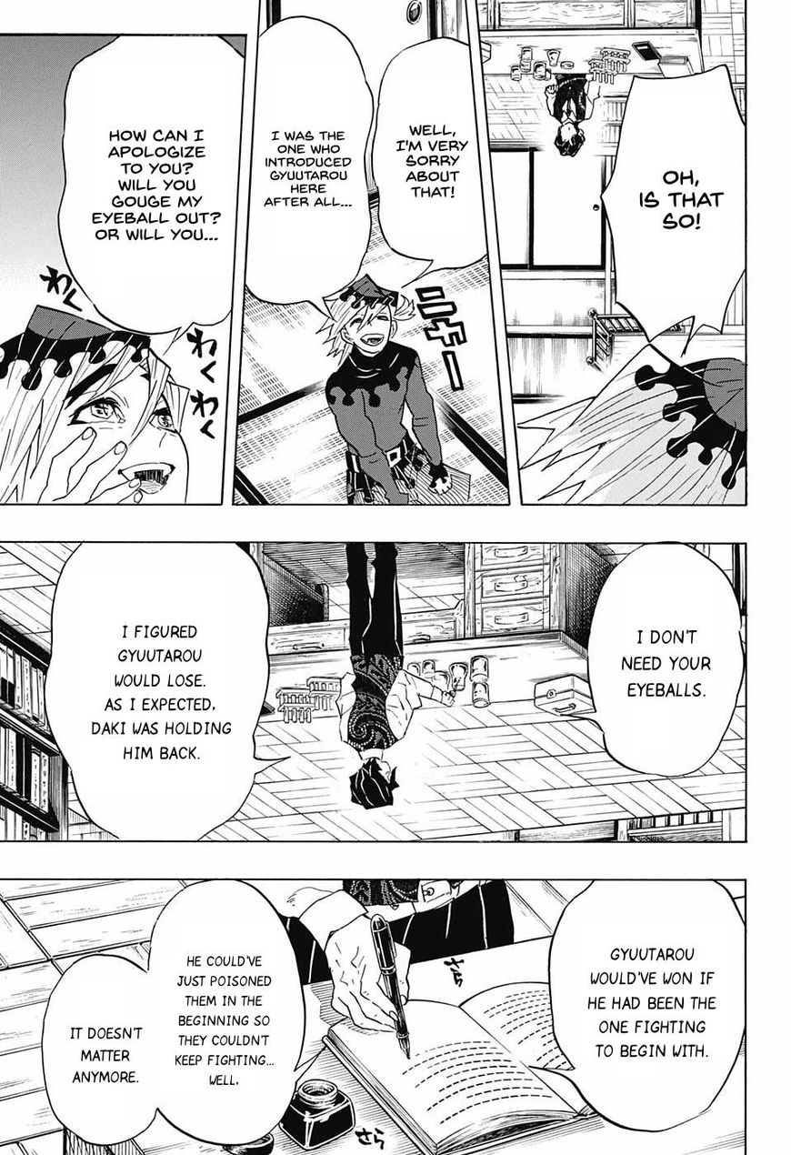 Demon Slayer Manga Chapter 98 page 13 - The Upper Ranks Gather