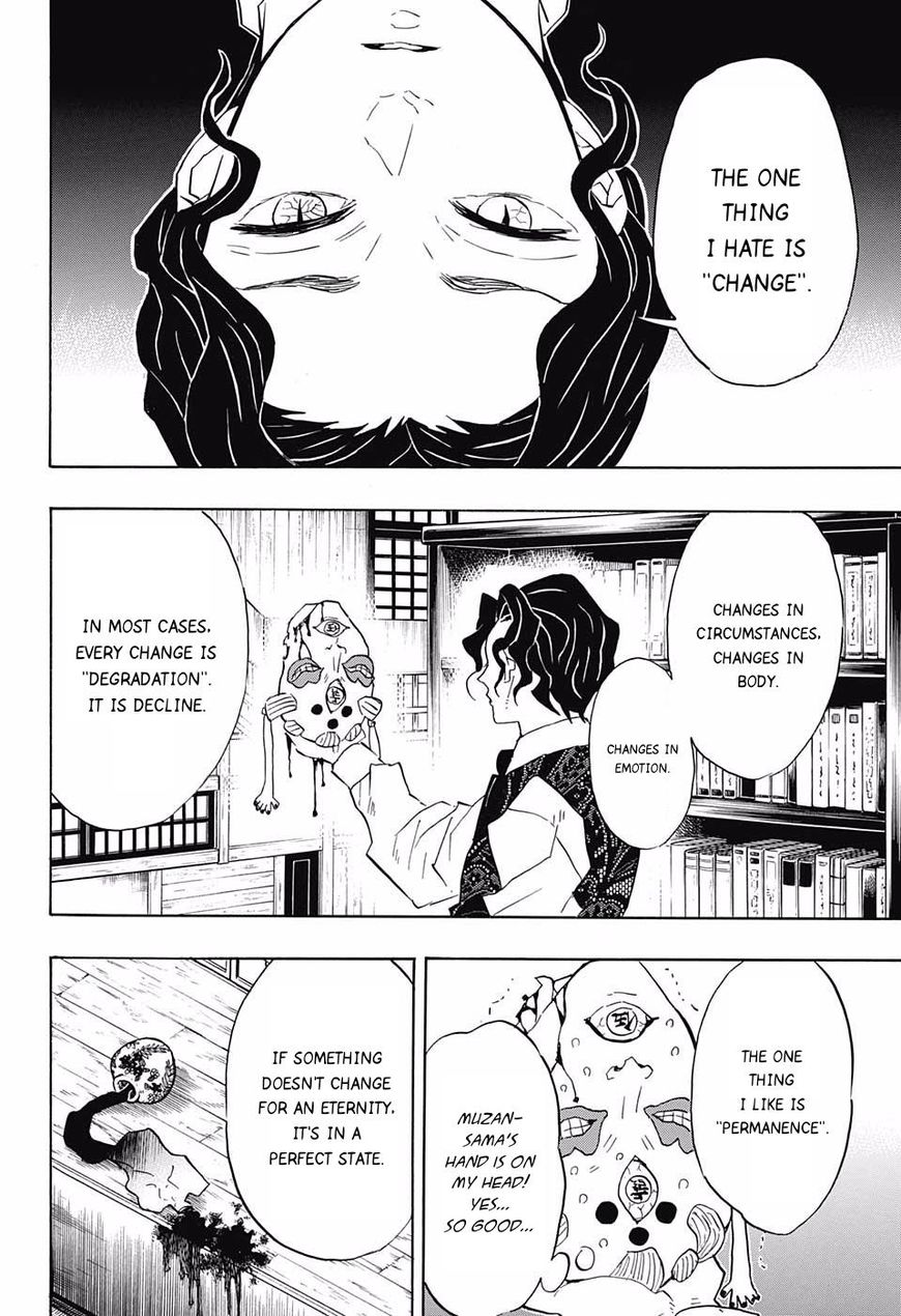 Demon Slayer Manga Chapter 98 page 16 - The Upper Ranks Gather