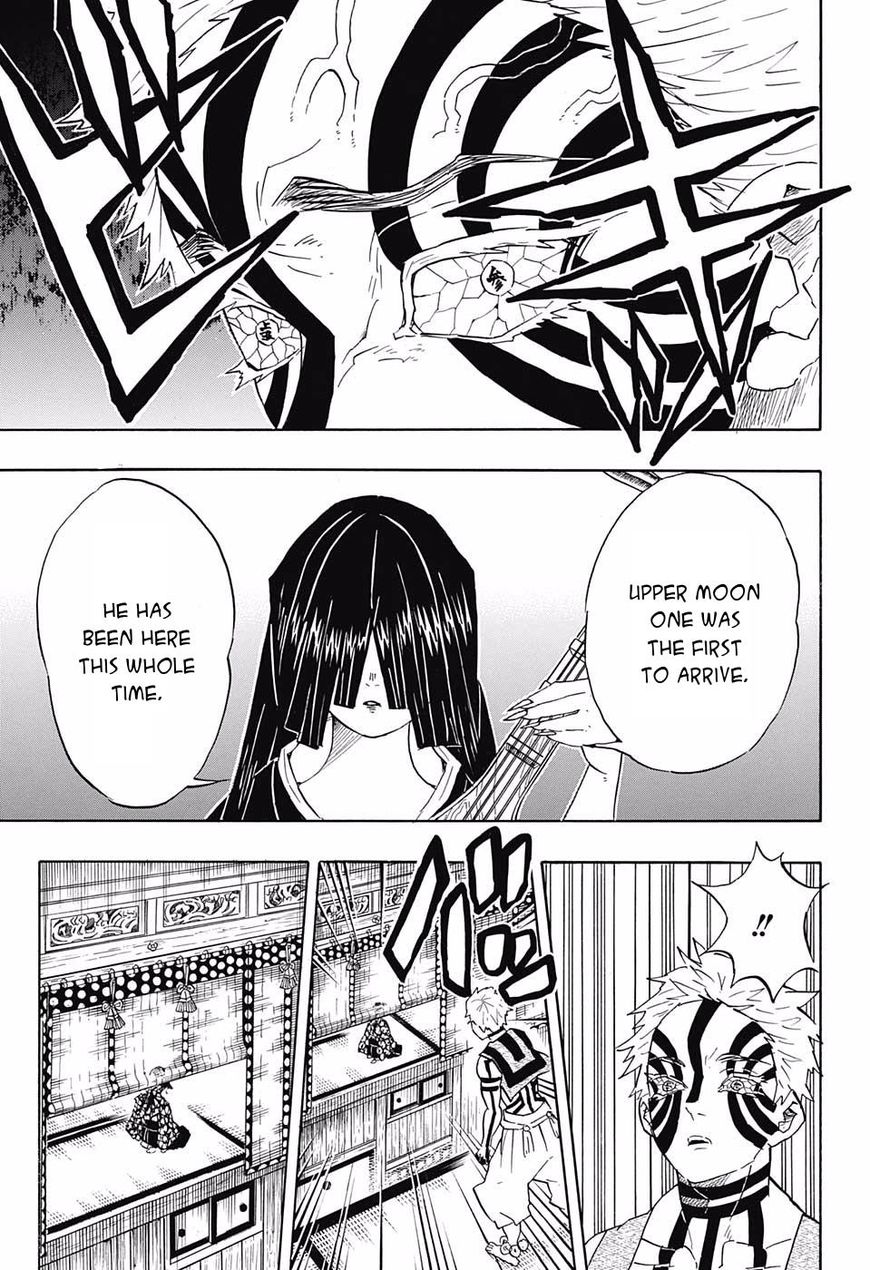 Demon Slayer Manga Chapter 98 page 9 - The Upper Ranks Gather